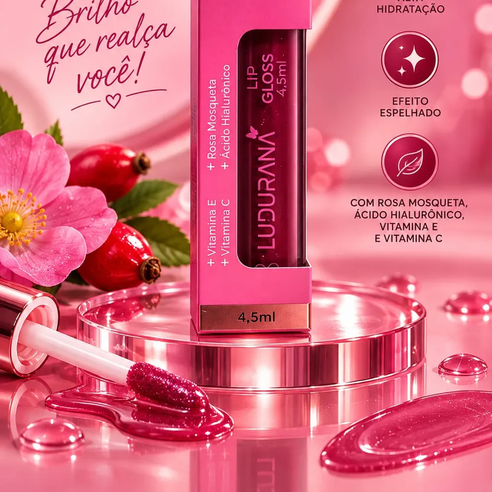 Lip Gloss Espelhado