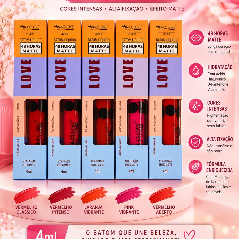 BATOM LIQ. 48H MATTE LOVE