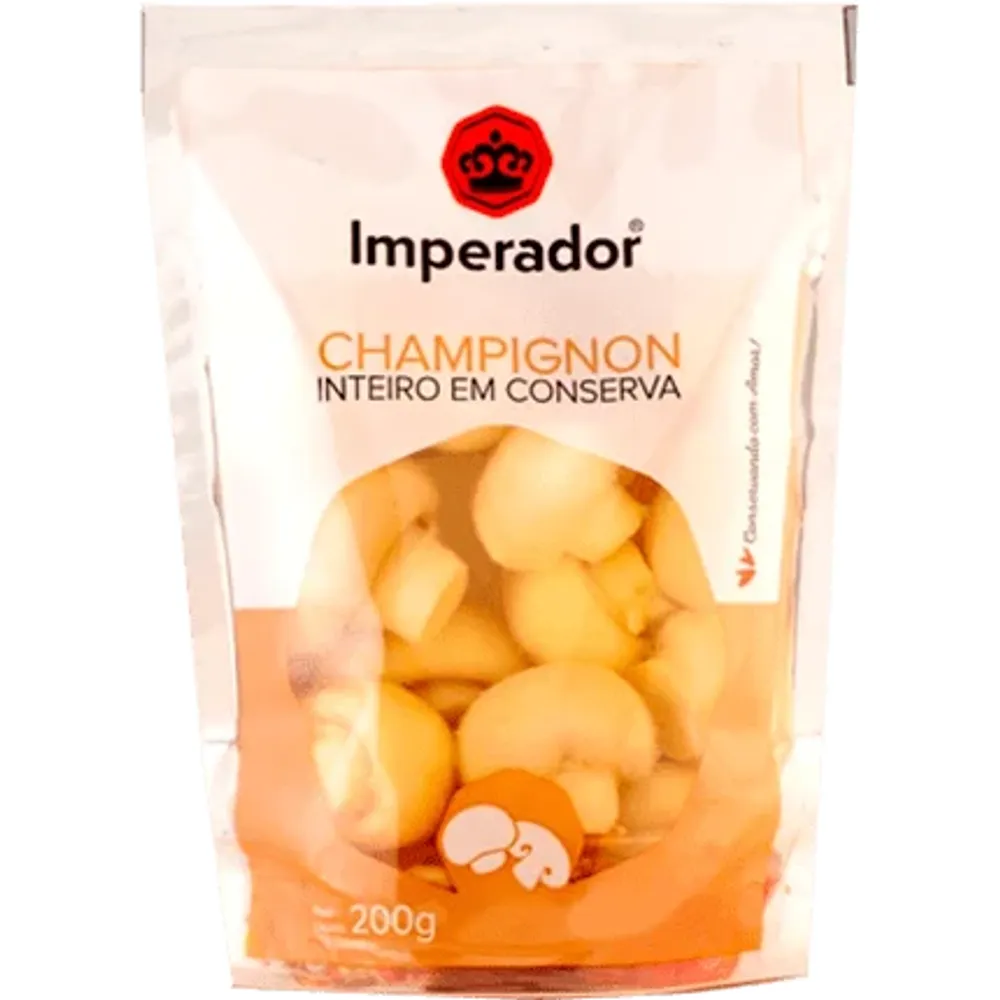 Champignon/ Cogumelo Inteiro Imperador 