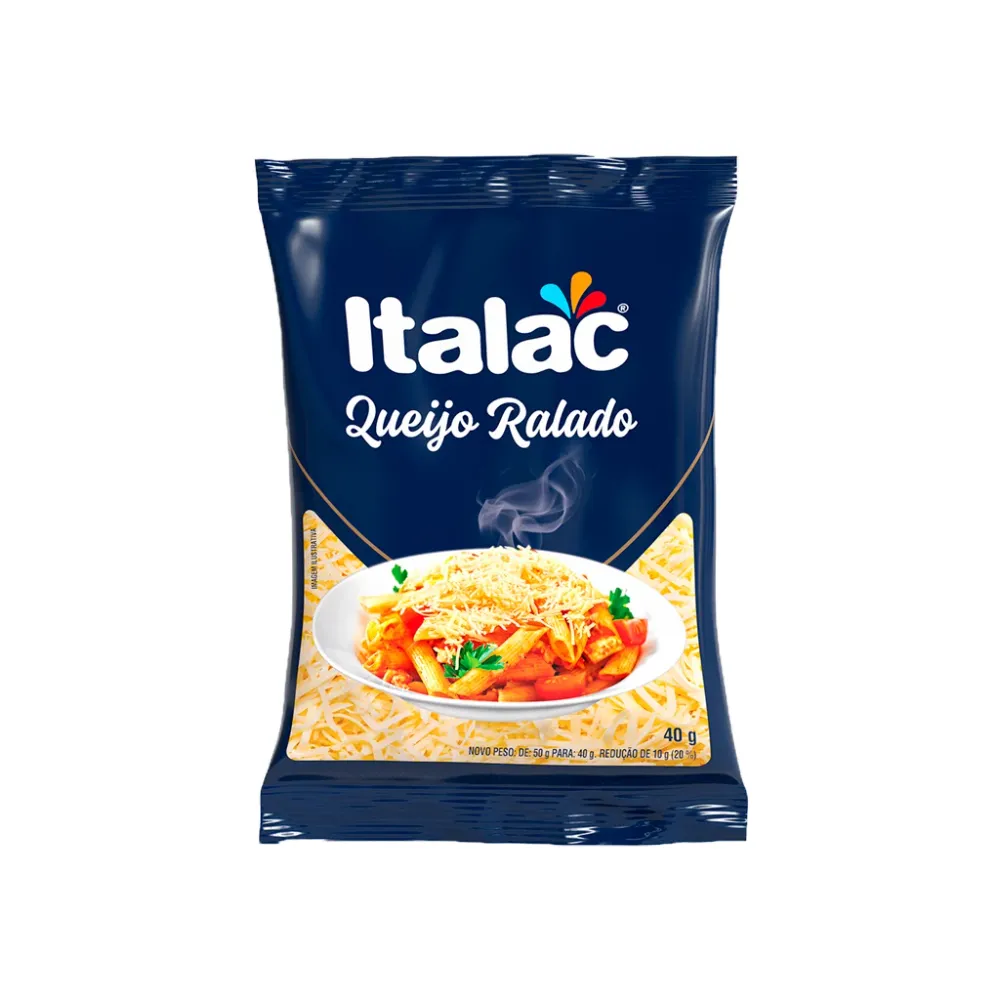  Queijo Ralado Italac 40g