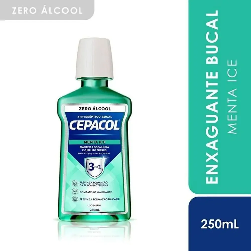 Antisséptico Bucal Cepacol 3 em 1 250ml