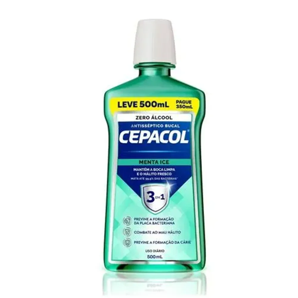 Antisséptico Bucal Cepacol 500ml