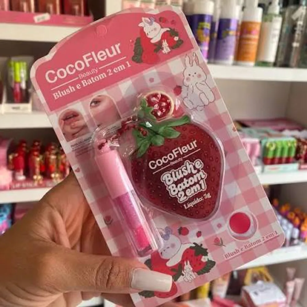 KIT COCOFLEUR MORANGO 2 EM 1 