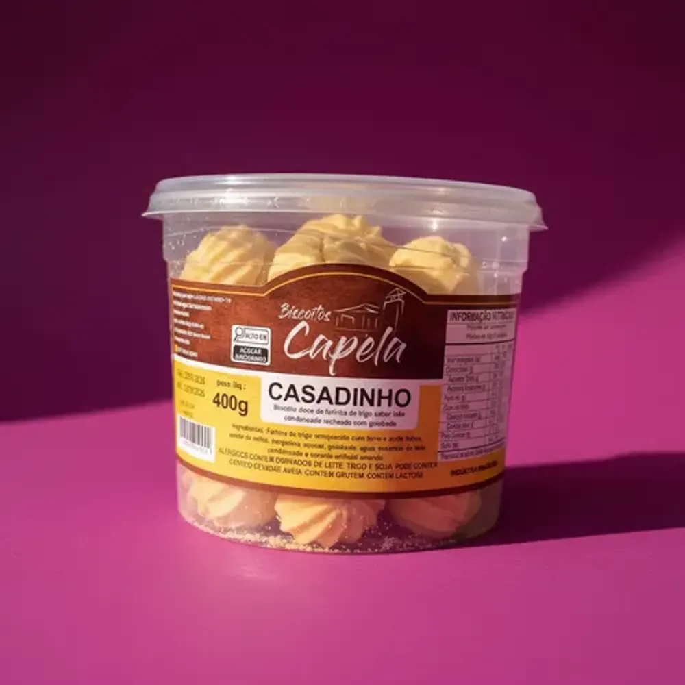 BISCOITO CASADINHO - CAPELA 400G