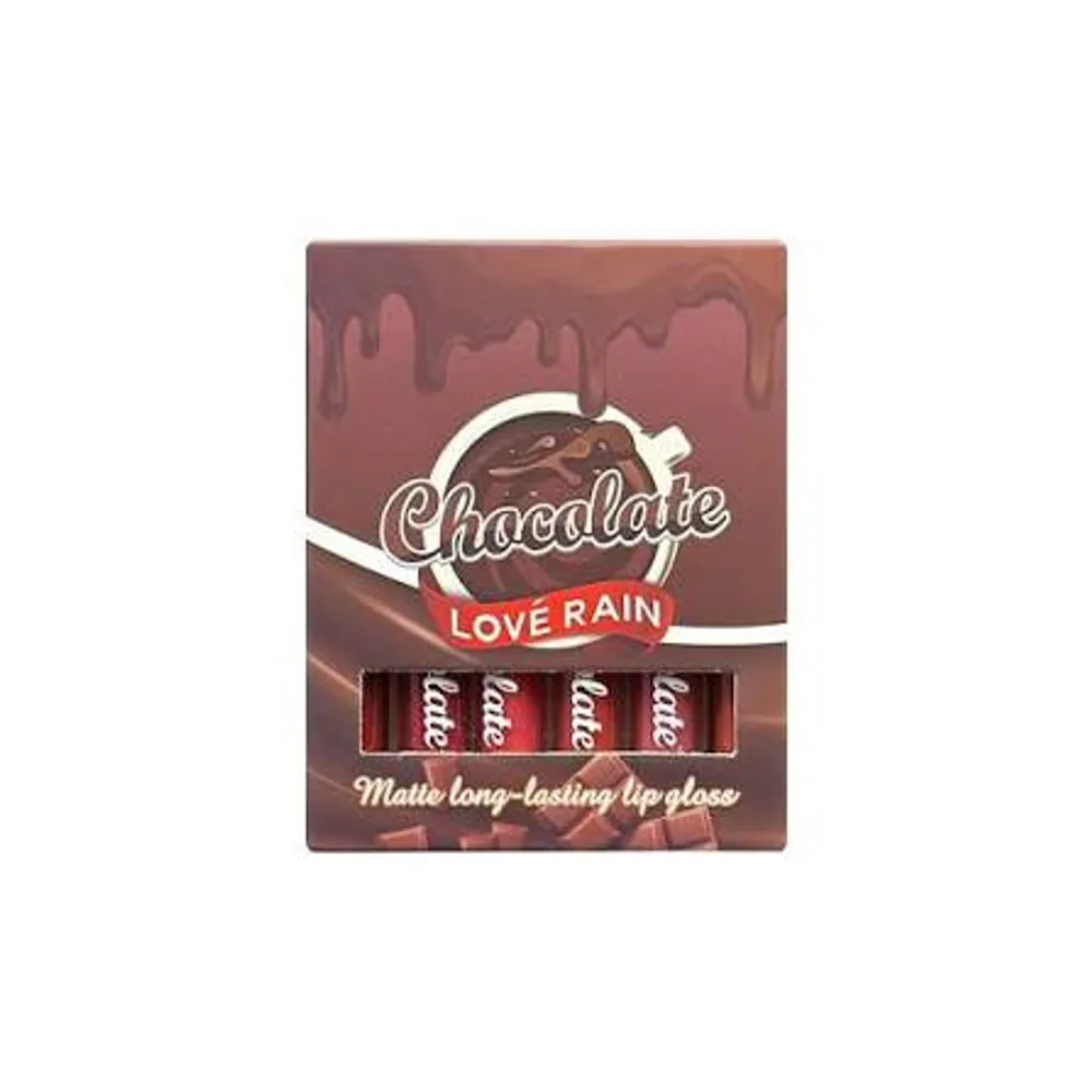 KIT 6 GLOSS CHOCOLATE LOVE RAIN 