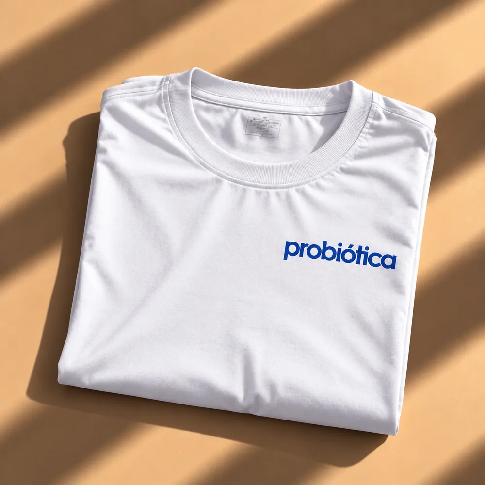 Camiseta Probiótica branca 