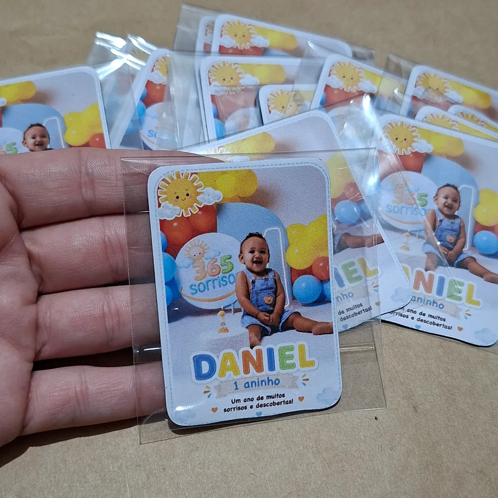 Imã de geladeira personalizado 