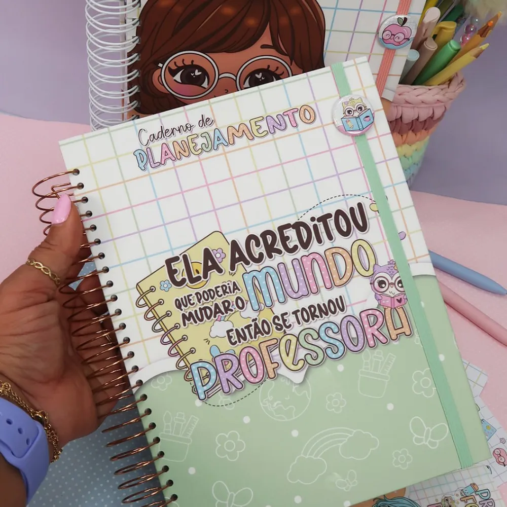 Cadernos personalizados 