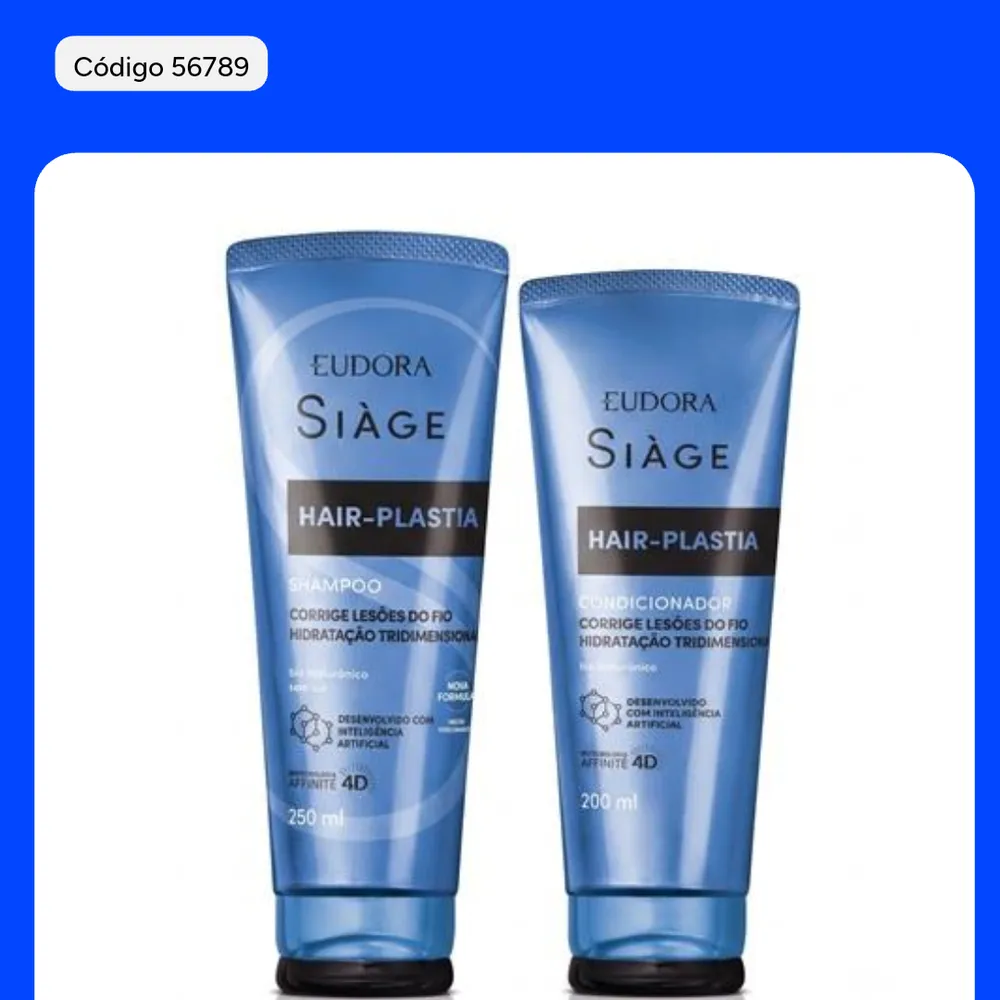 Kit Shampoo e Cond. Hair Plastia 
