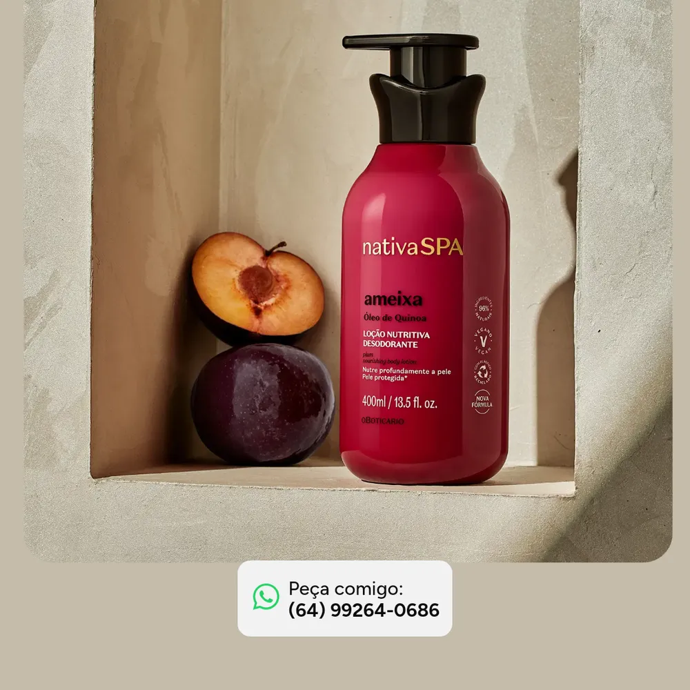 Nativa Spa Hidratante Corporal Ameixa 400 Ml