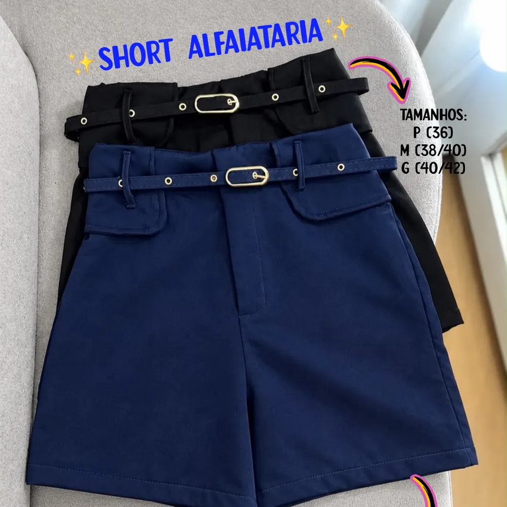 Short Clara Azul
