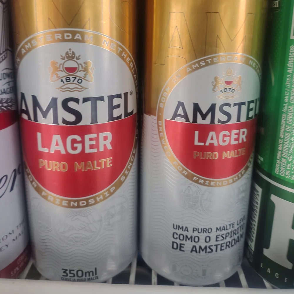 Amstel lata 350ml 