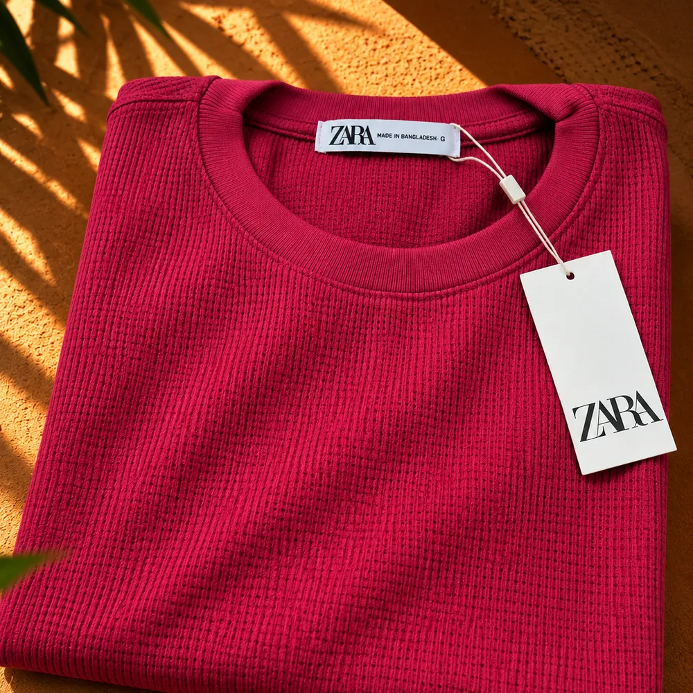ZARA TEXTURIZADA - VERMELHO