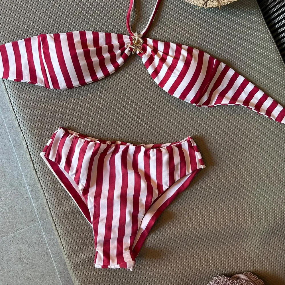 Biquíni Listras (Vermelho) M