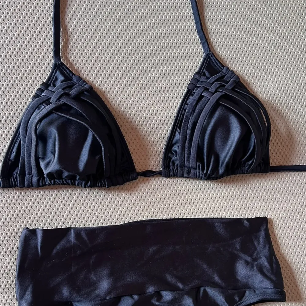 Biquíni Macramê (Preto) G