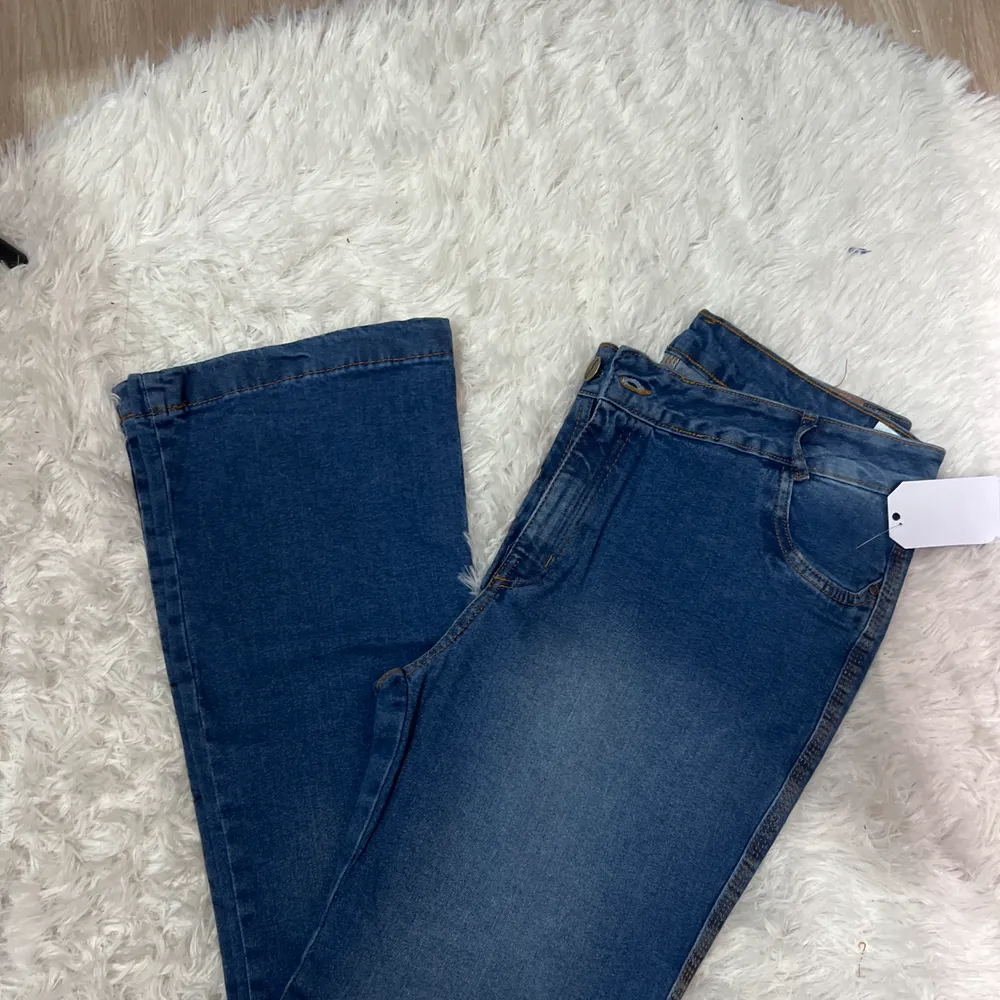 Calça flare Jeans  plus