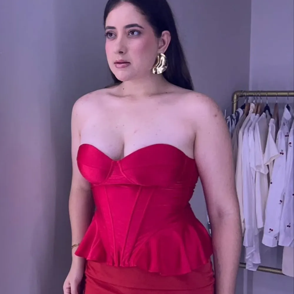 Corset Milca (Vermelho) T.:Único
