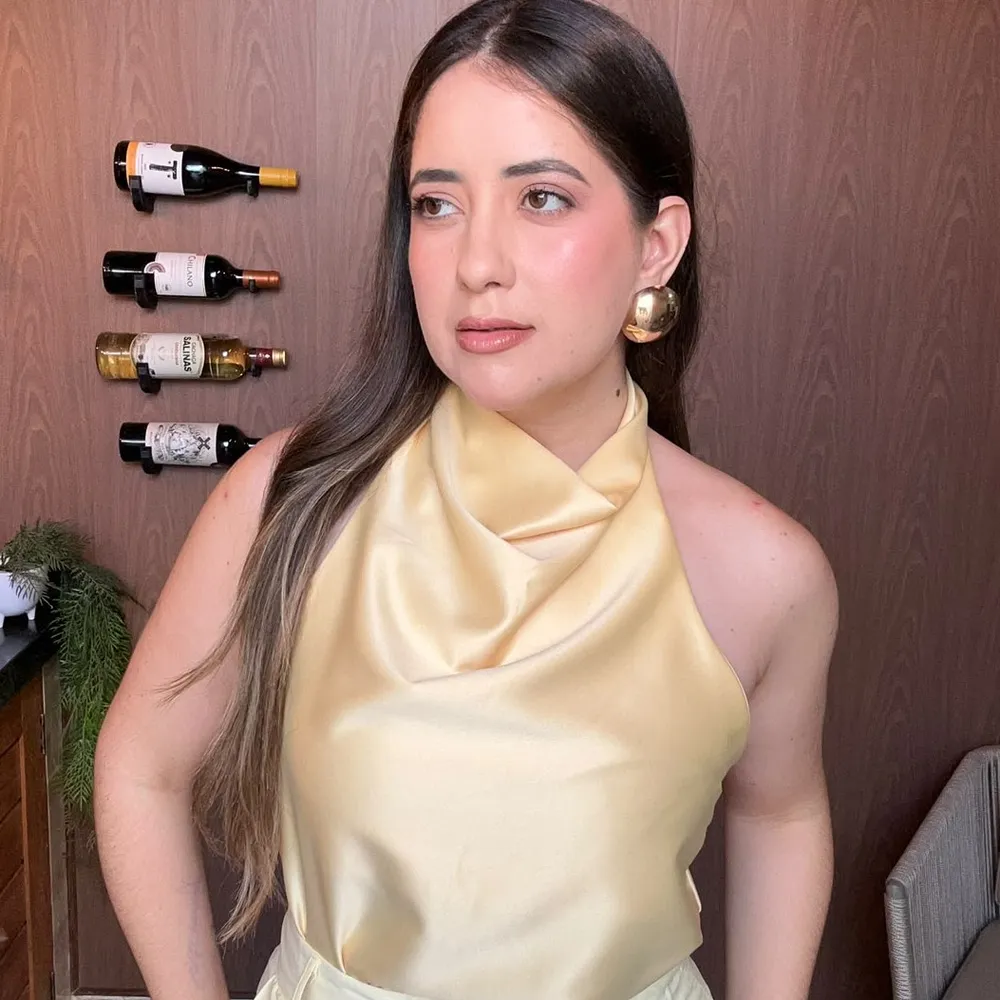 Blusa Zara (Amarelo) M