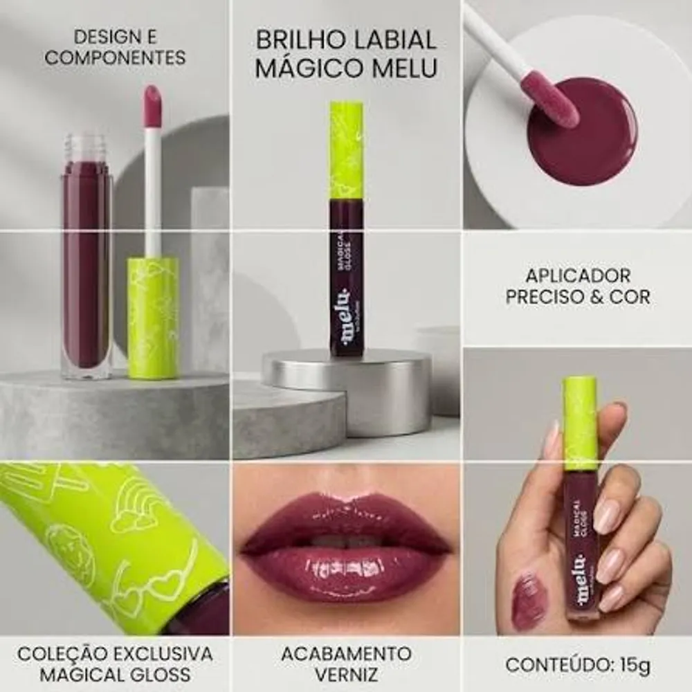 Gloss mágico MELU