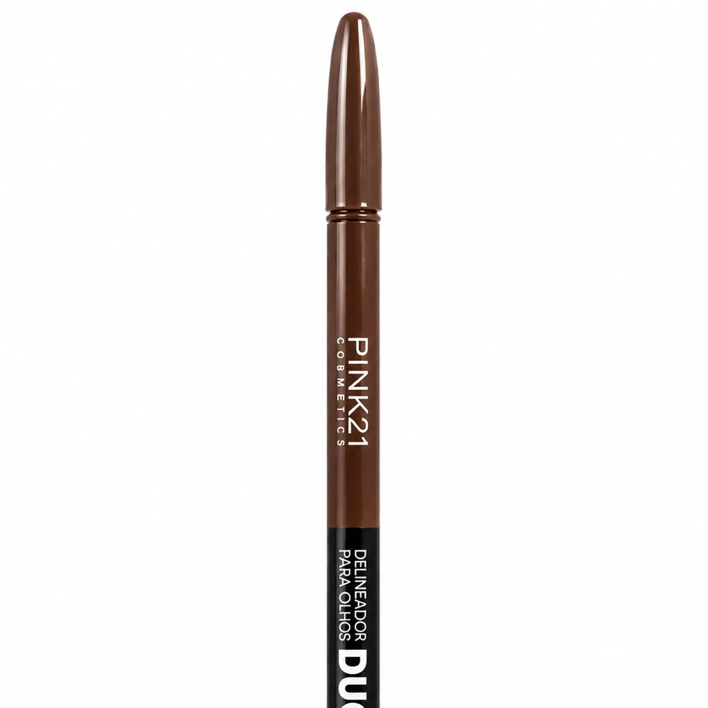 Delineador pink 21 marrom / preto 