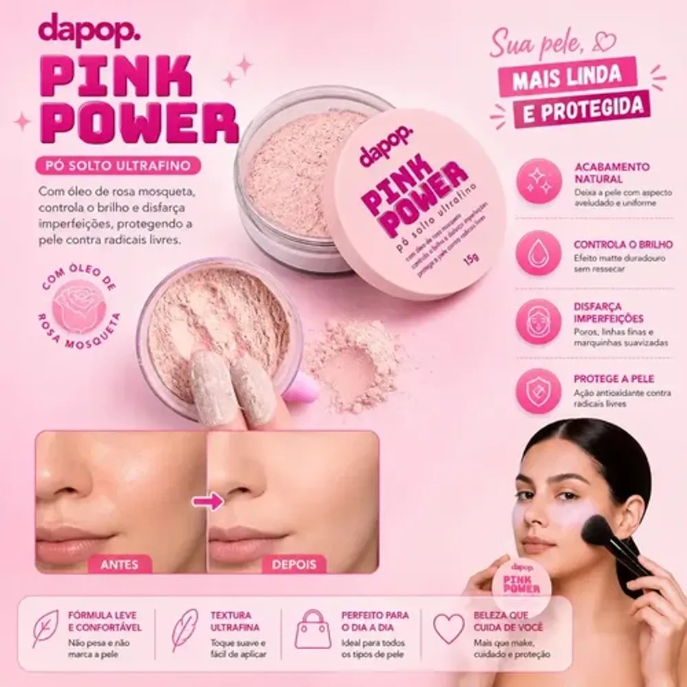Pó PINK POWER Dapop