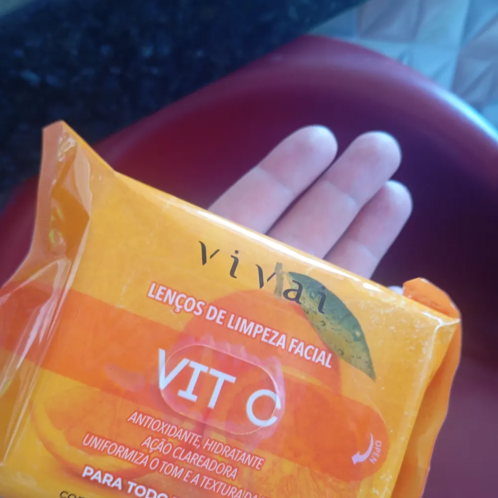 Lenço umedecido facial VIVAI