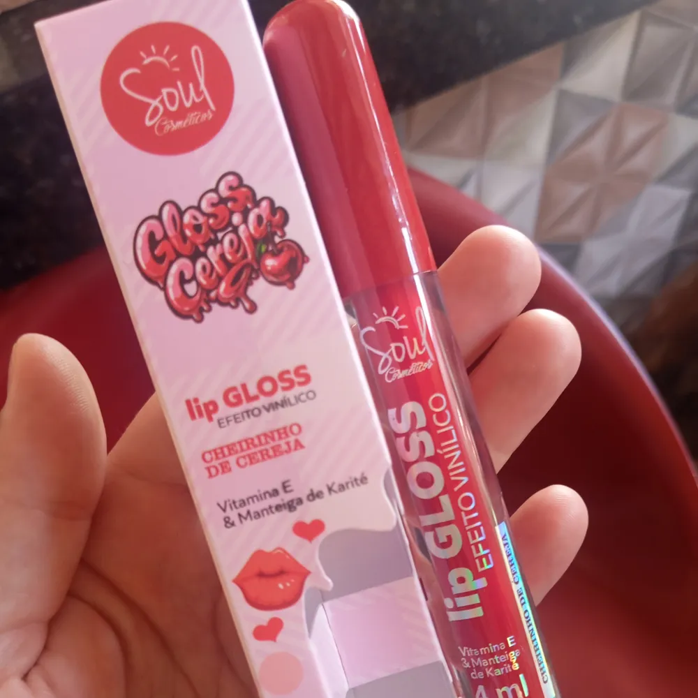 Lip Gloss Soul Cereja 