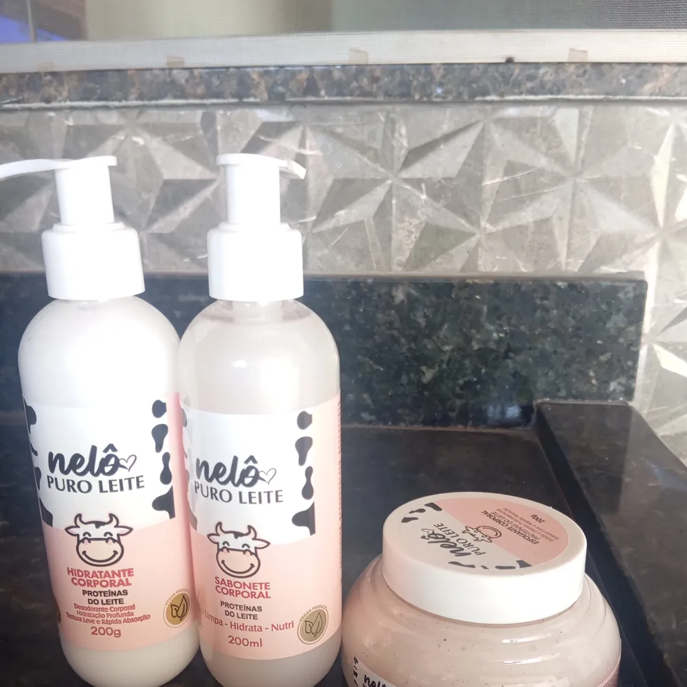 Kit Corporal Nelô Puro Leite 