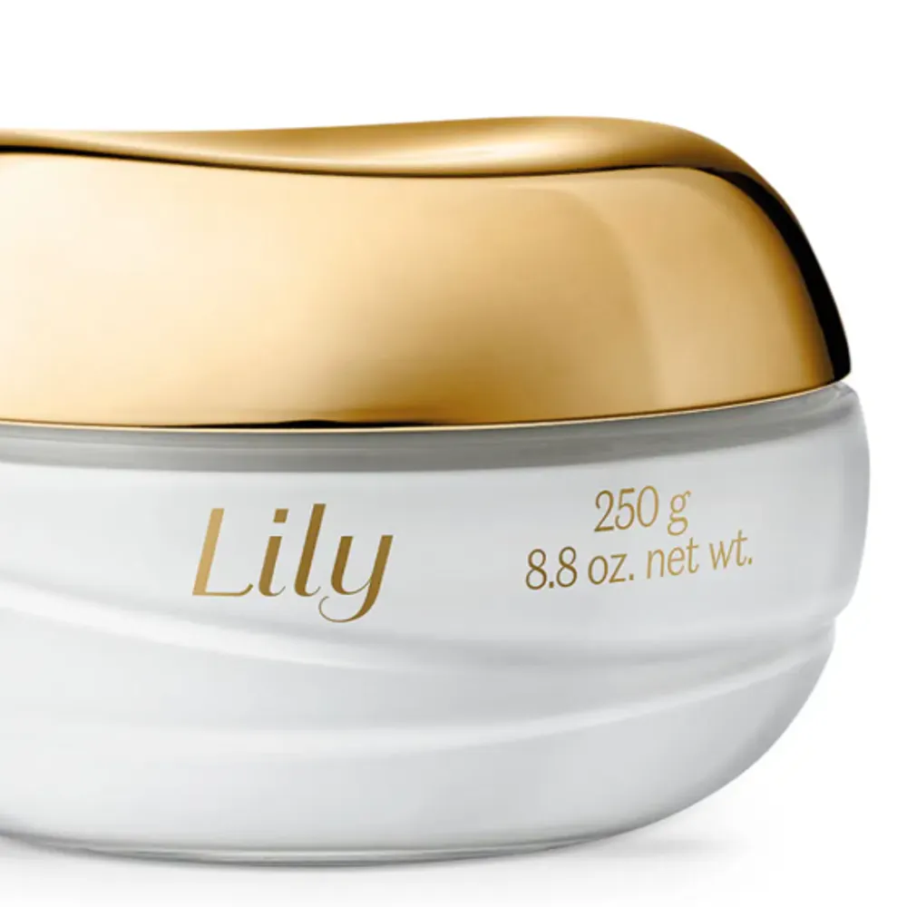 Creme Acetinado Hidratante Desodorante Corporal Lily 250G