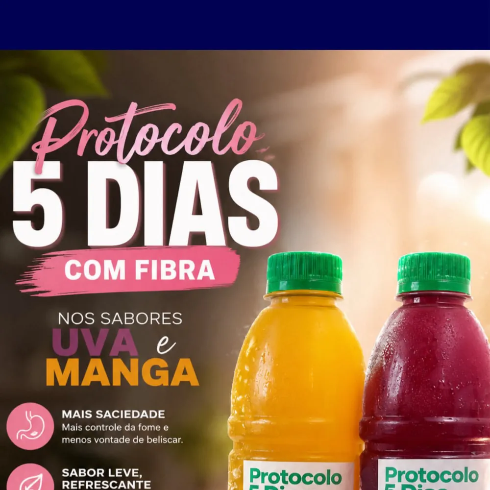 Protocolo 5 dias com fibra (un)