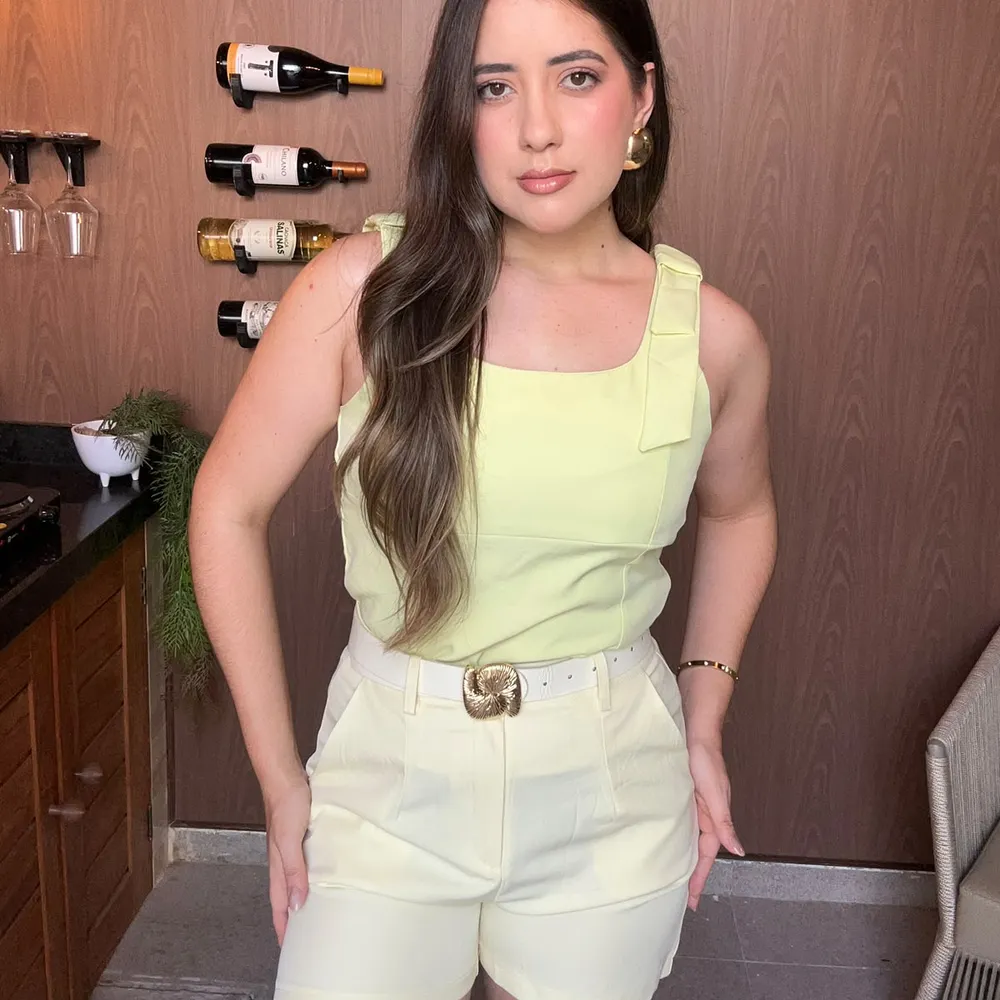 Blusa Laço (verde Lima) M