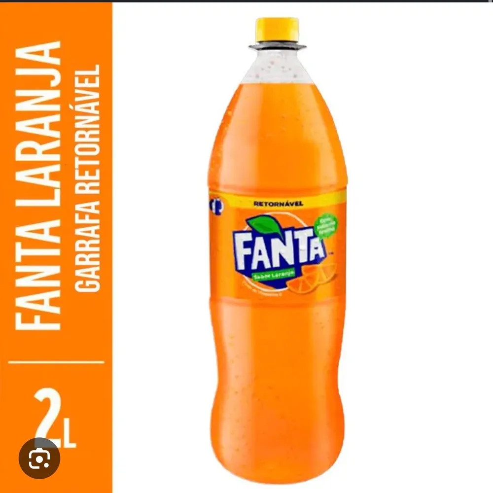 Fanta laranja Retornável 2litros