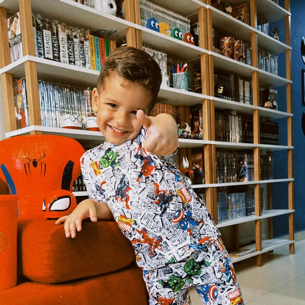 PIJAMA INFANTIL VINGADORES