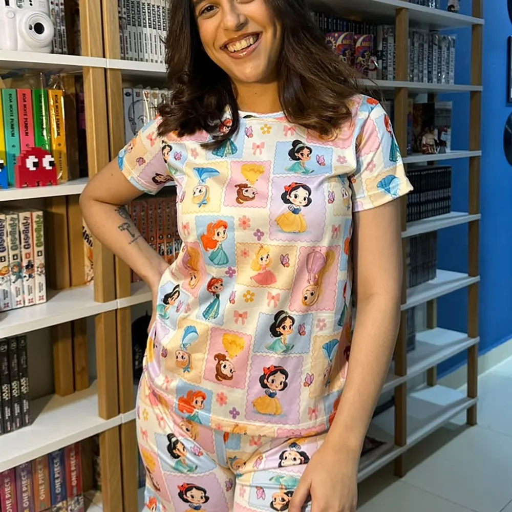 PIJAMA INFANTIL PRINCESAS 