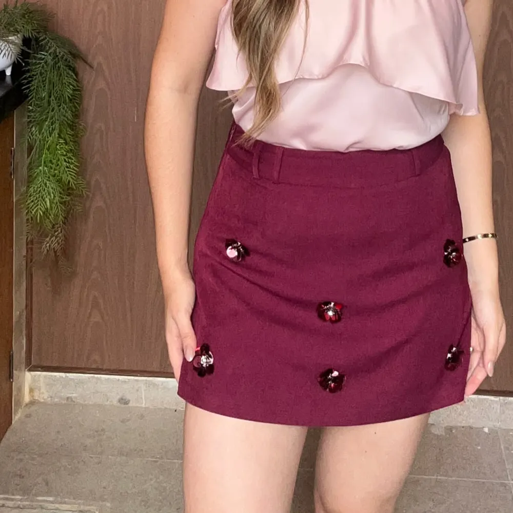 Saia Aplicações (Vinho) P Veste 36