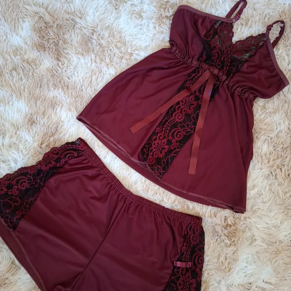 Baby doll Luna vinho