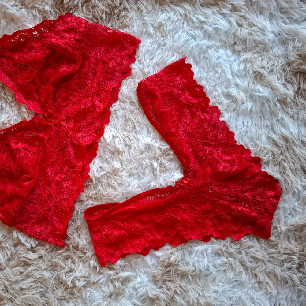 Conjunto vermelho sem bojo
