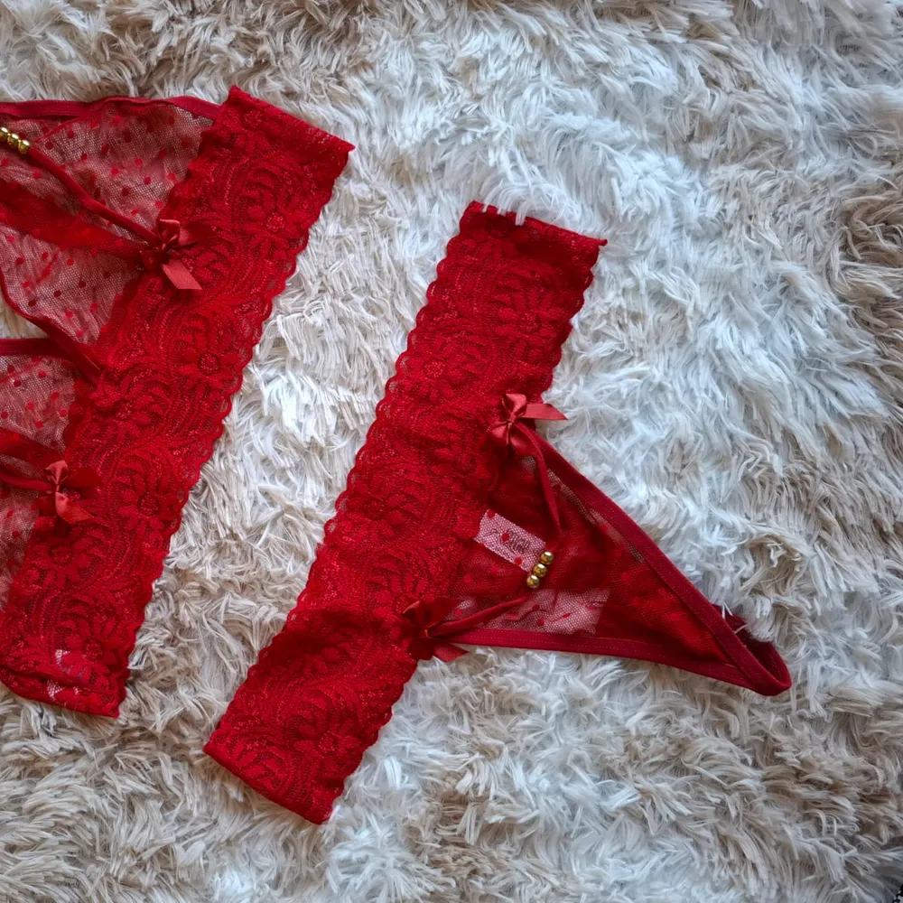 Conjunto Dama Vermelho