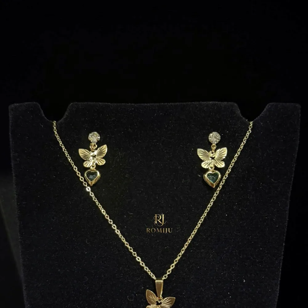 Conjunto Borboleta P/Verde