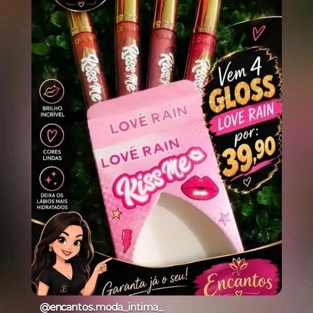 Kit 4 gloss