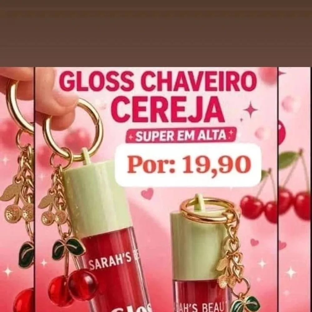 Gloss cereja 