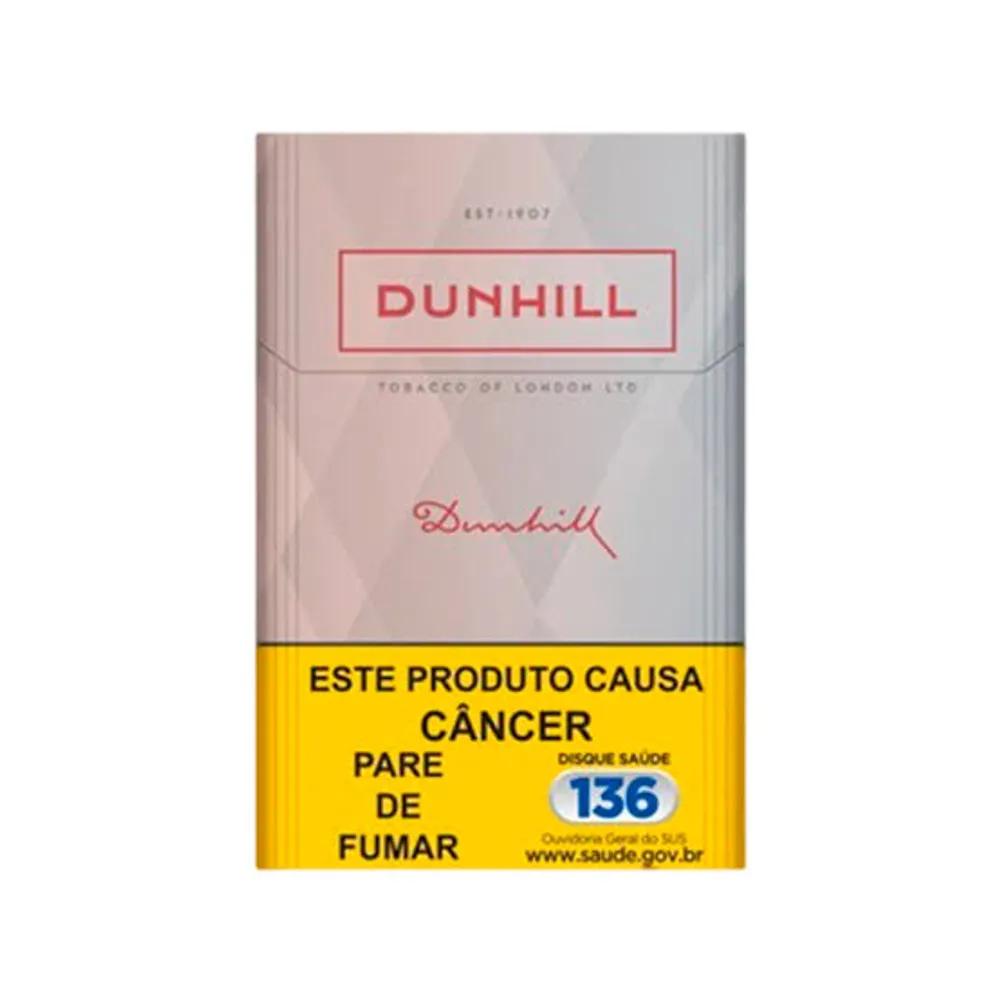 Carteira de cigarro dunhil