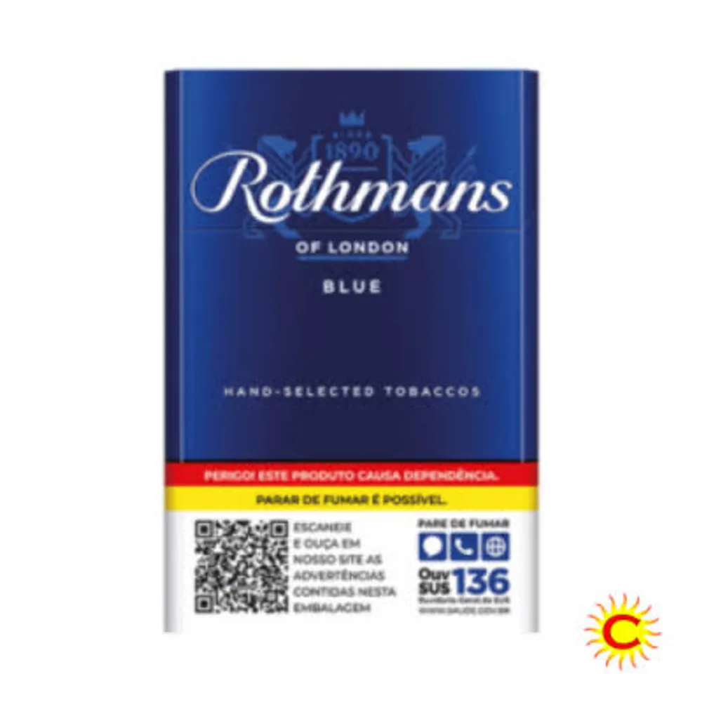 Cigarro rothmans azul unidade Cartão 