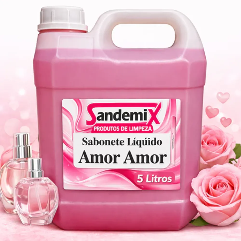 Sabonete Líquido 5L Galão Amor