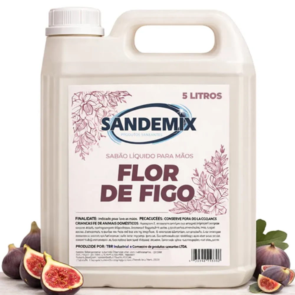 Sabonete Líquido 5L Galão Flor de Figo
