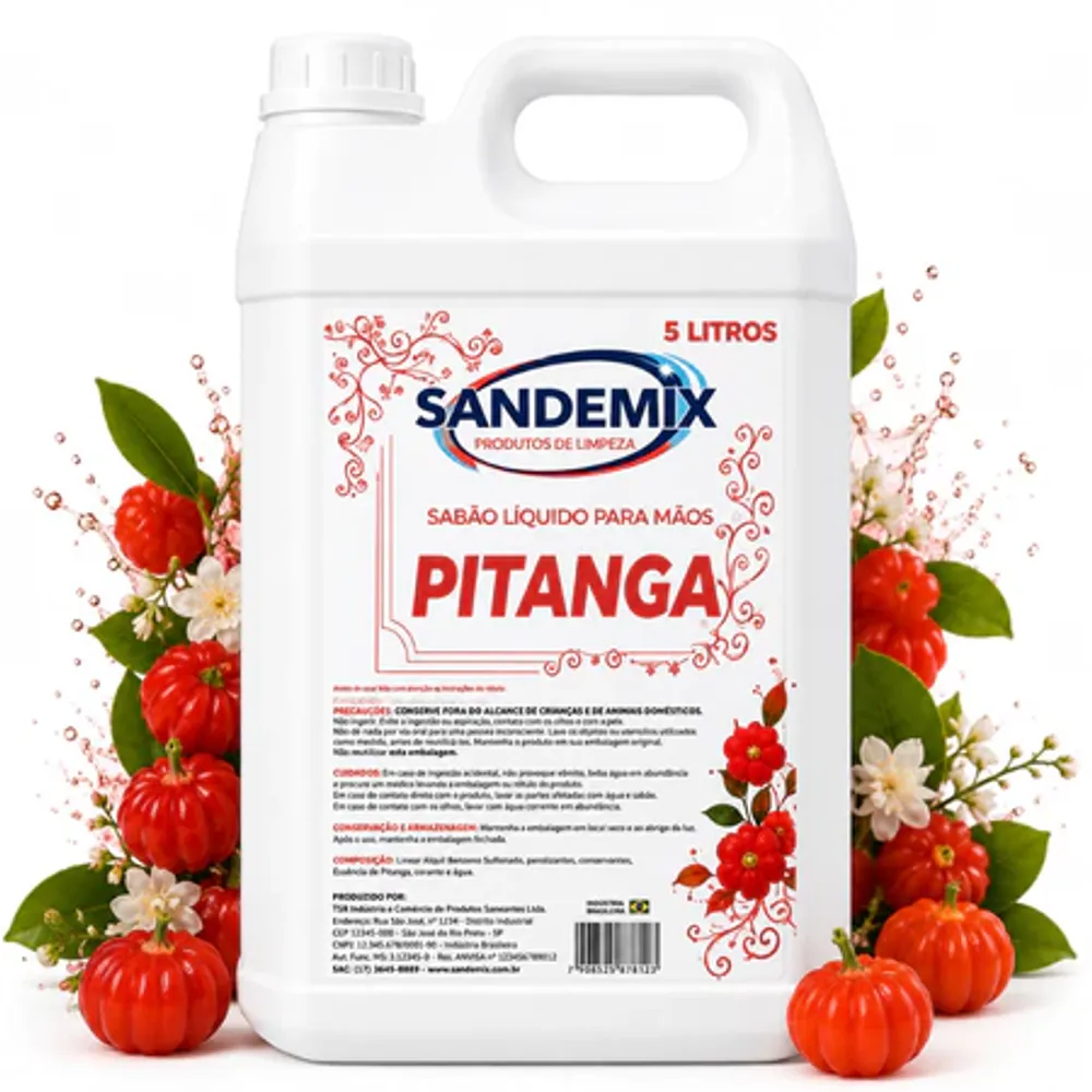 Sabonete Líquido 5L Galão Pitanga