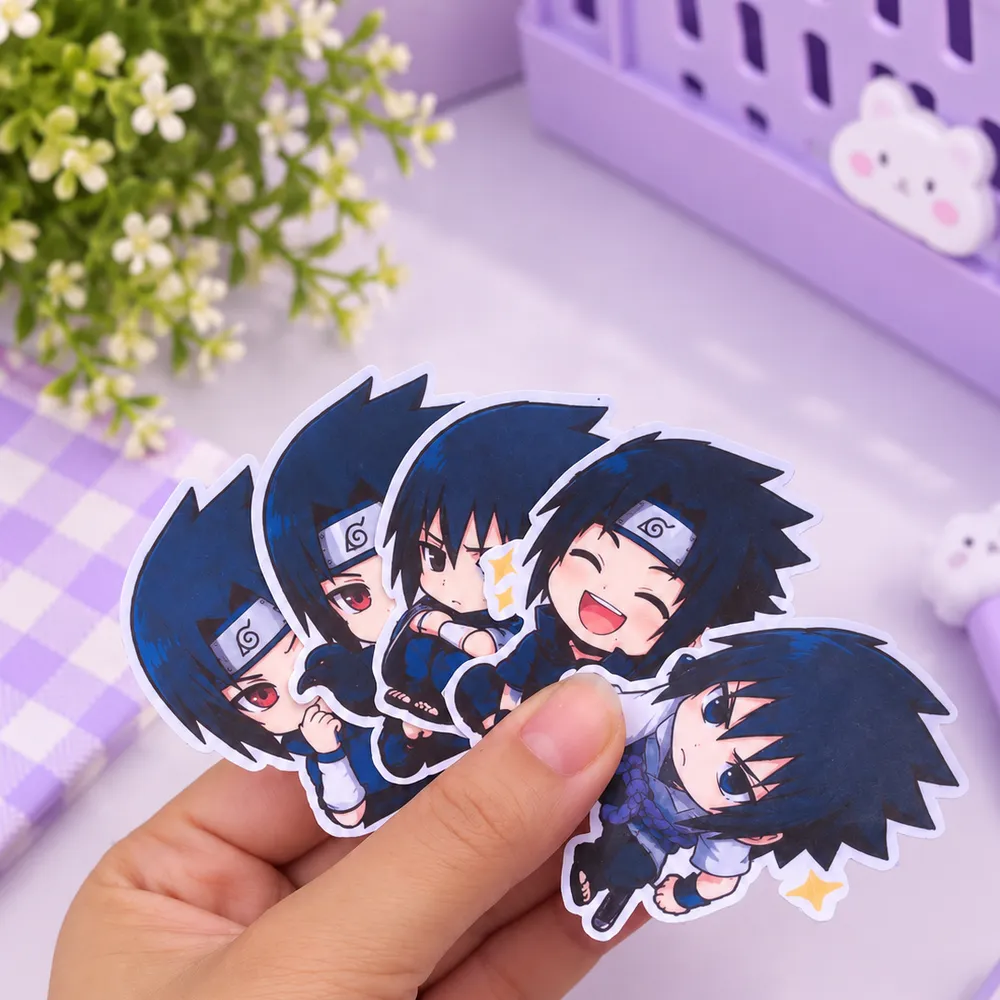 KIT ADESIVOS - SASUKE UCHIHA