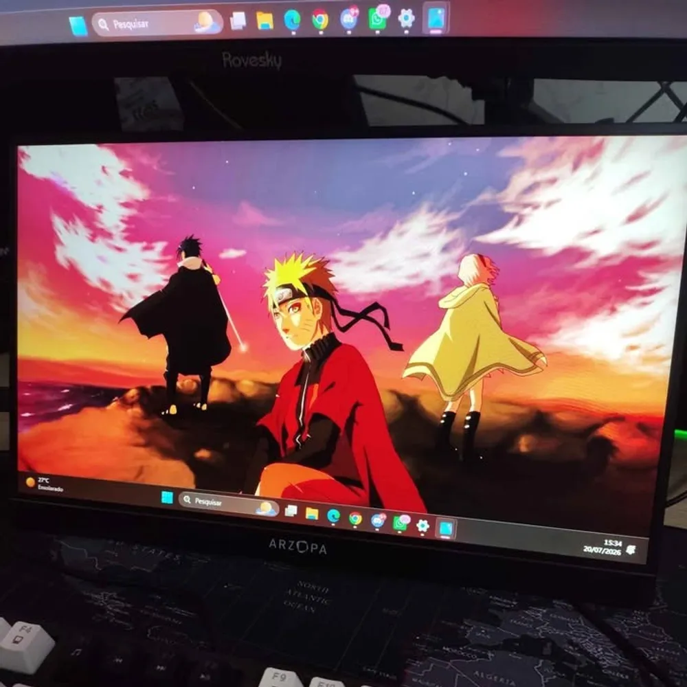 🔥🎮 MONITOR PORTÁTIL GAMER ARZOPA Z1FC – 16,1” 144Hz 🔥