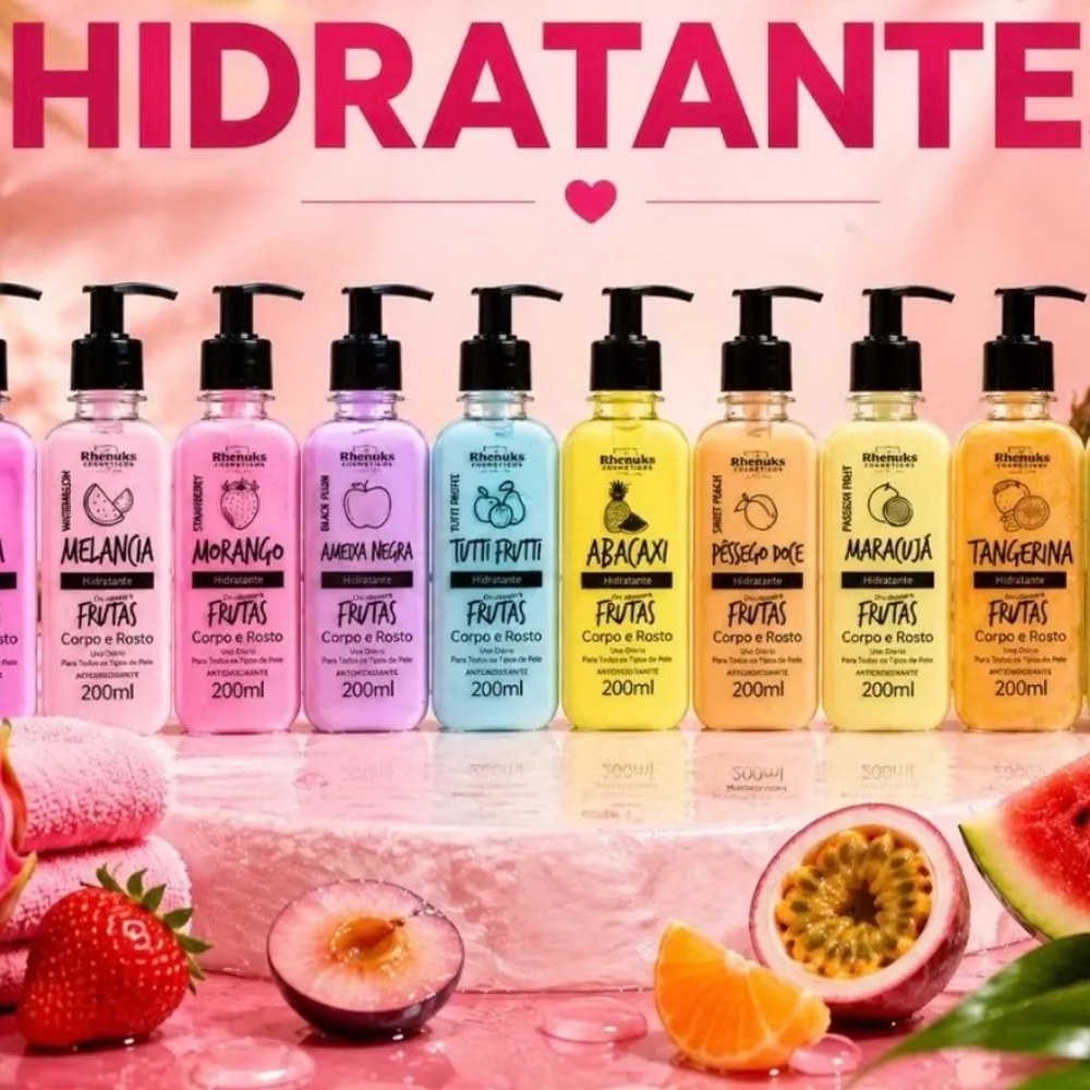 Hidratante corpo e rosto 200m